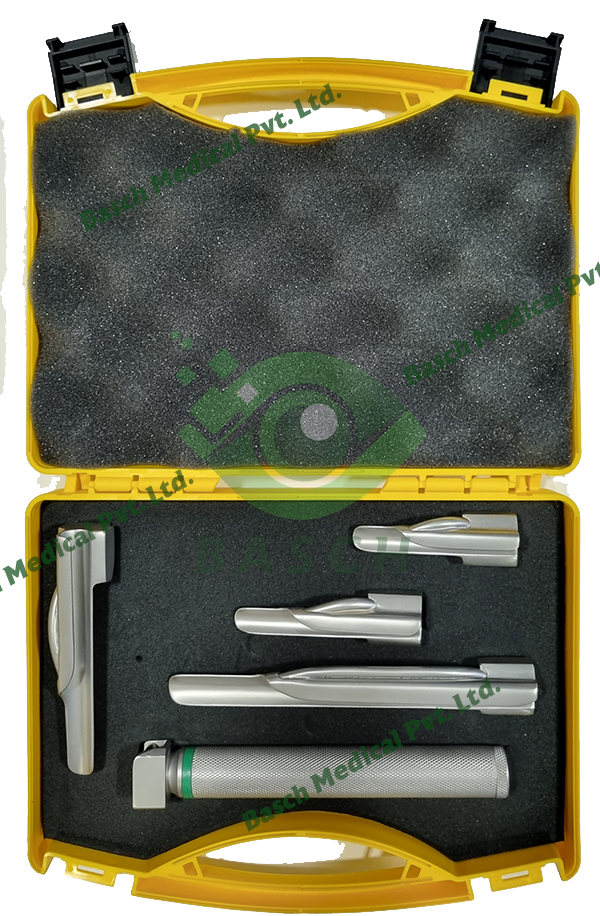 Fibre Optic REUSABLE Blades INTEGRATED MILL WITH 4 BLADES AND HANDLE IN PLASTIC CASE