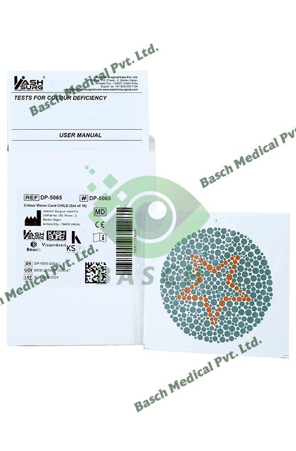 Color Vision Test – 10 Cards